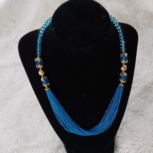 NWOT blue beads indian jewelry